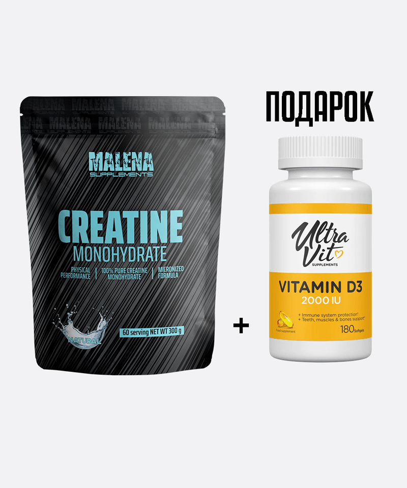 MALENA Креатин 300г - Натурал