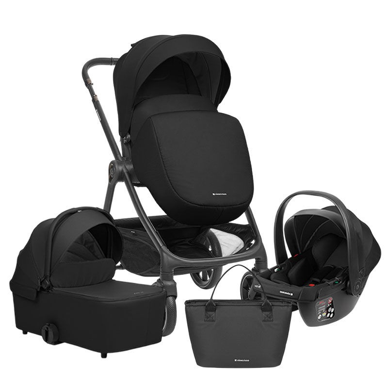 KIKKA BOO Количка 3Во1 со Корпа Modena Црна