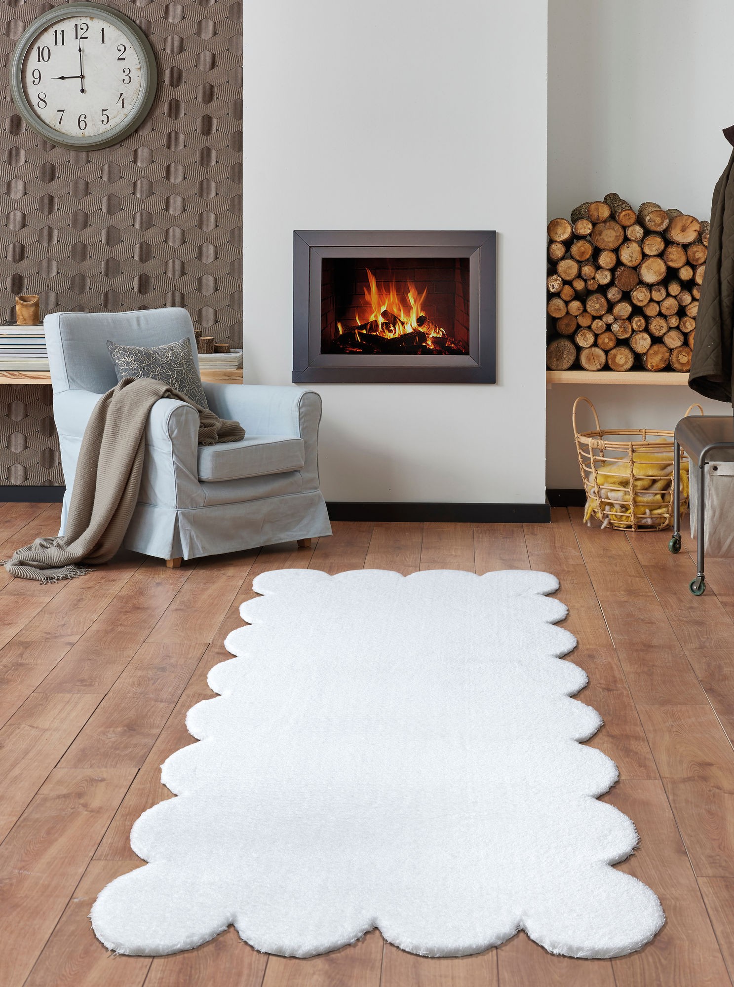 Conceptum Hypnose тепих 80x150cm Бел