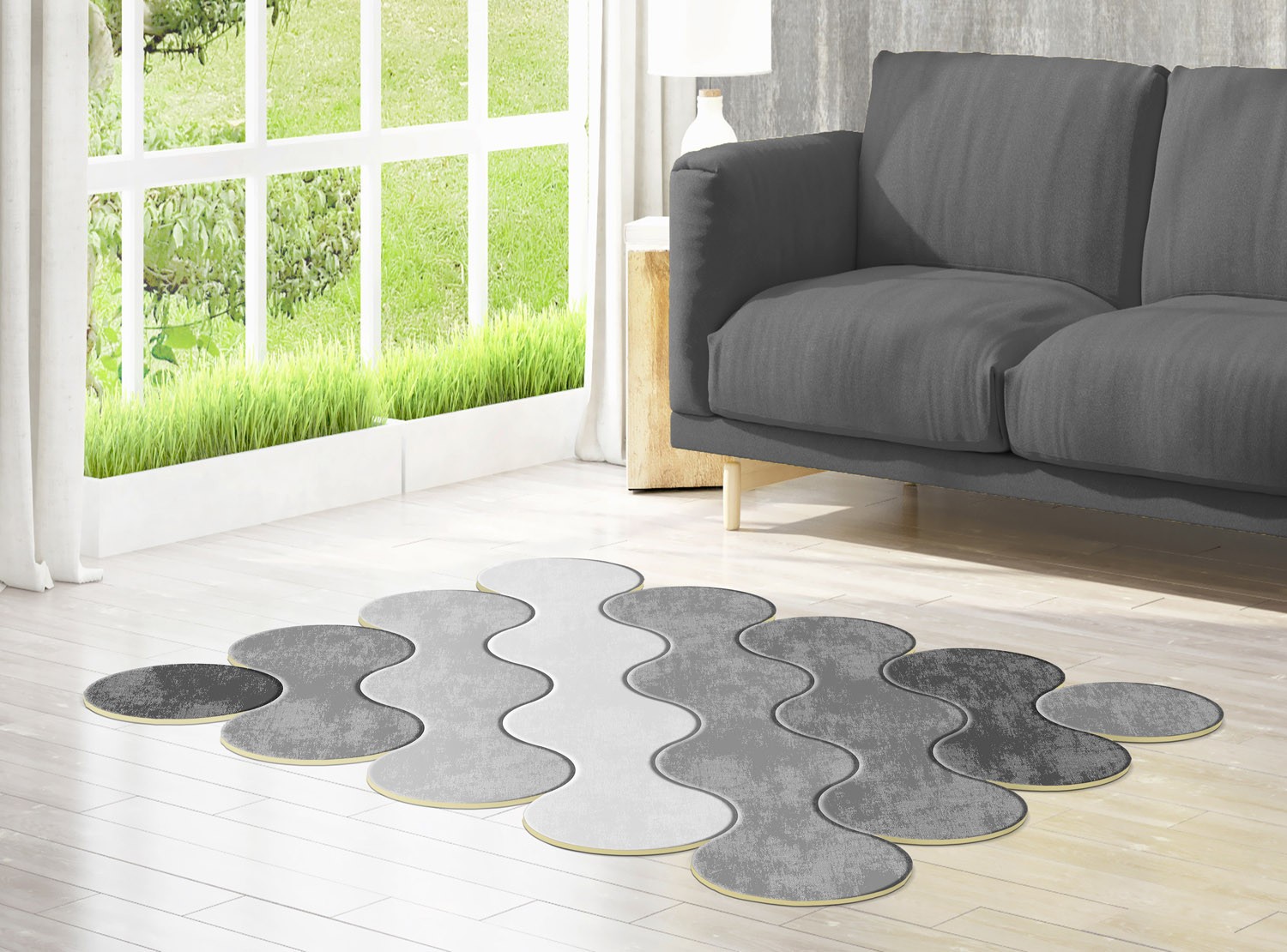 Conceptum Hypnose тепих 100x160cm Сив