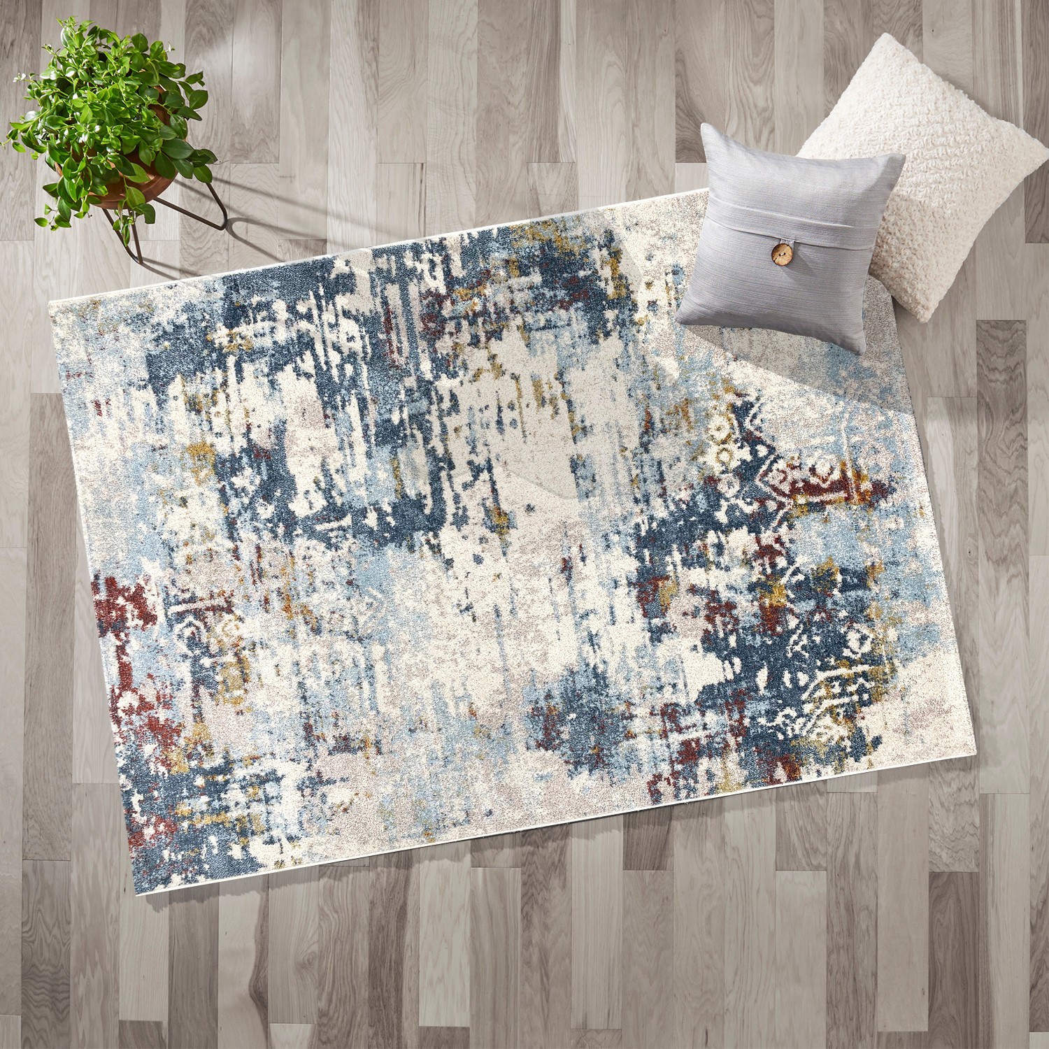 Conceptum Hypnose тепих 160x230cm крем-син