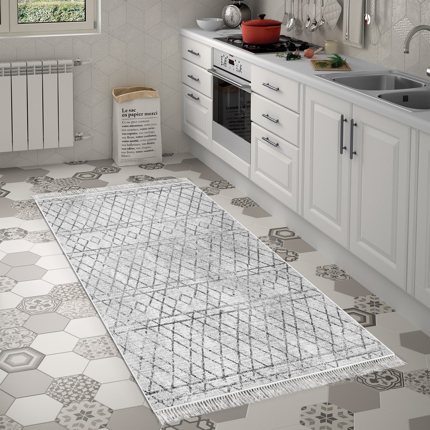 Conceptum Hypnose тепих 100x200cm Сив