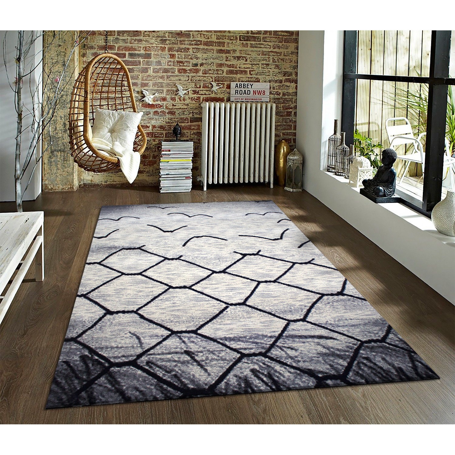 Conceptum Hypnose тепих 150x233cm крем-сив