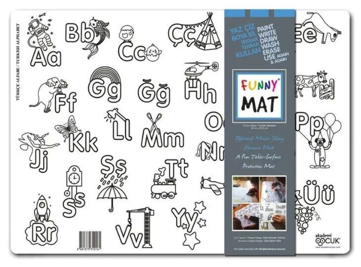 Етропик Боенка Подлога - Букви