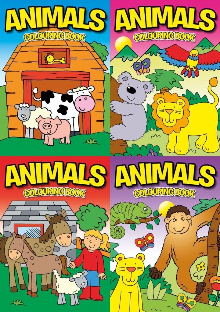 Алигатор Боенка  Animals Colouring Books