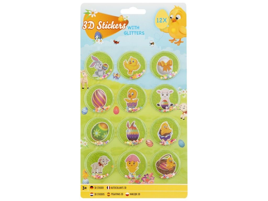 Grafix Стикери Со Светки, Велигденски