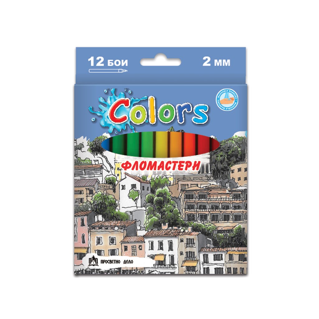 Фломастери 1 / 12