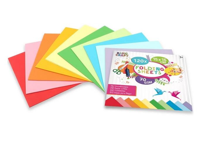 Grafix Креп Хартија 15Х15См.