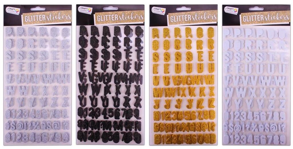 Creative Group Стикери, Букви