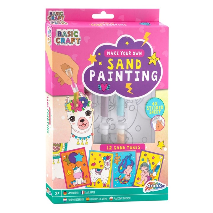 Grafix Сет стикери, со песок