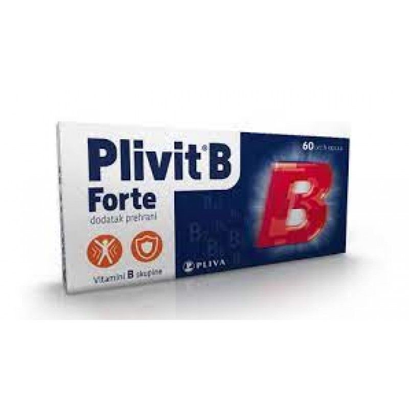 Pliva Plivit B Forte Капсули, 60 Капсули