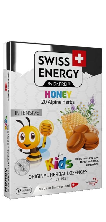 Swiss Energy Honey Пастили за Деца, 12 Пастили