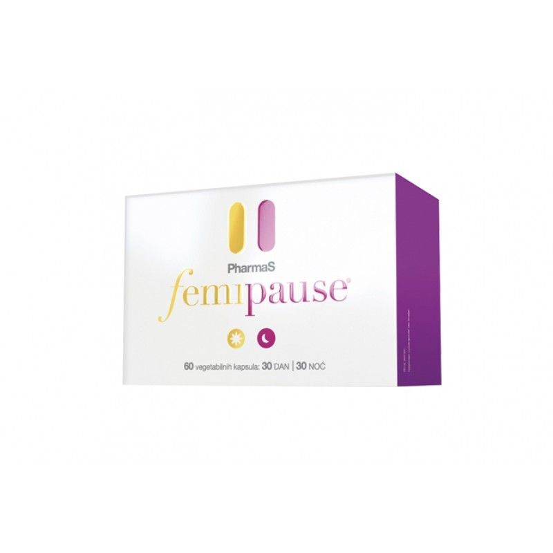 PharmaS Femipause Капсули за Менопауза, 30 Ден/Ноќ Капсули