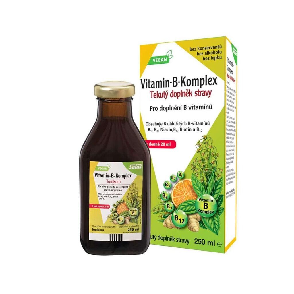 SALUS Haus Floradix Витамин Б Комплекс Течна Витаминска Формула 250Ml