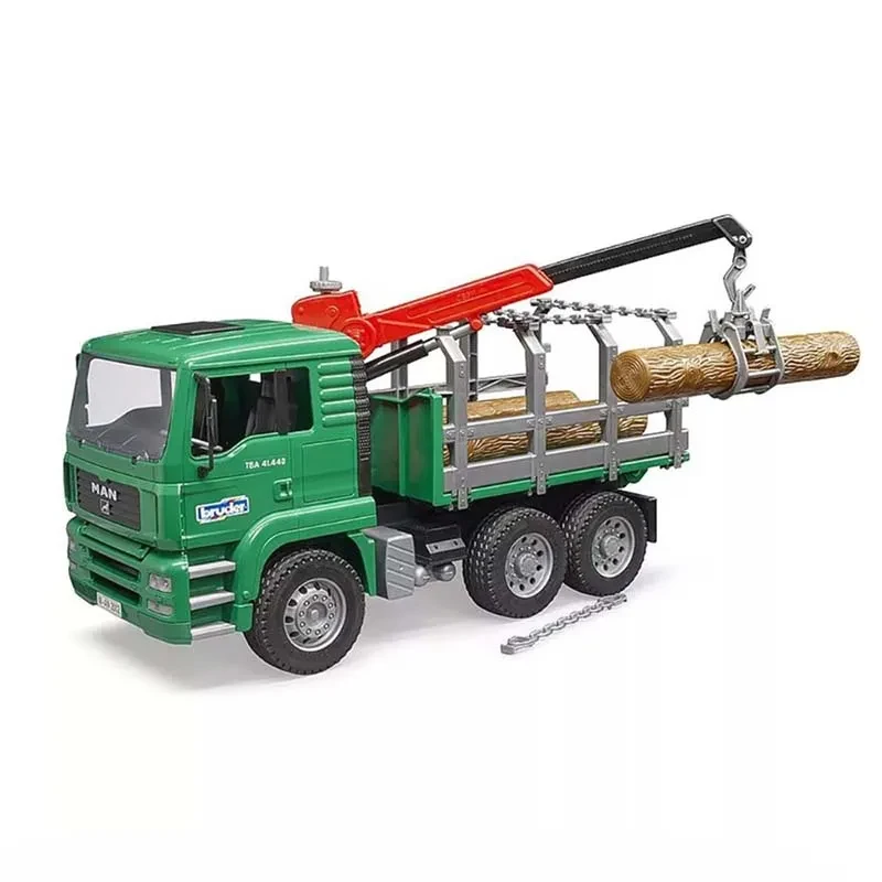 BRUDER Камион за дрва man со товарен кран