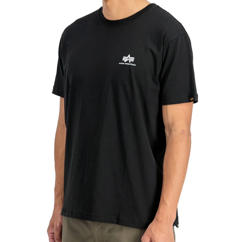 Alpha Машка маица BASIC T SMALL LOGO