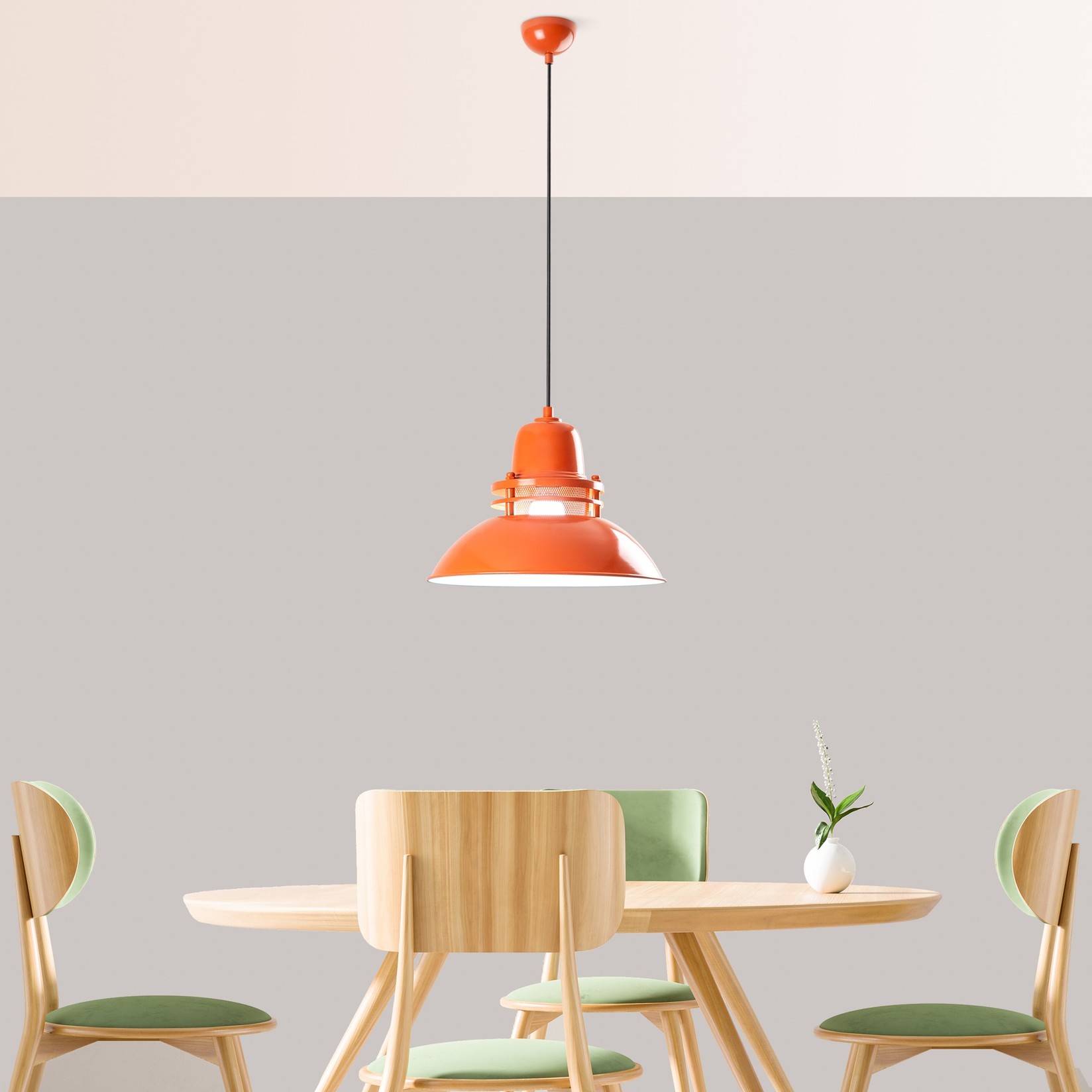 Opviq Luster TIBET-3735-RETRO, 34-123 см, O34 см, E27, IP20, кафеава