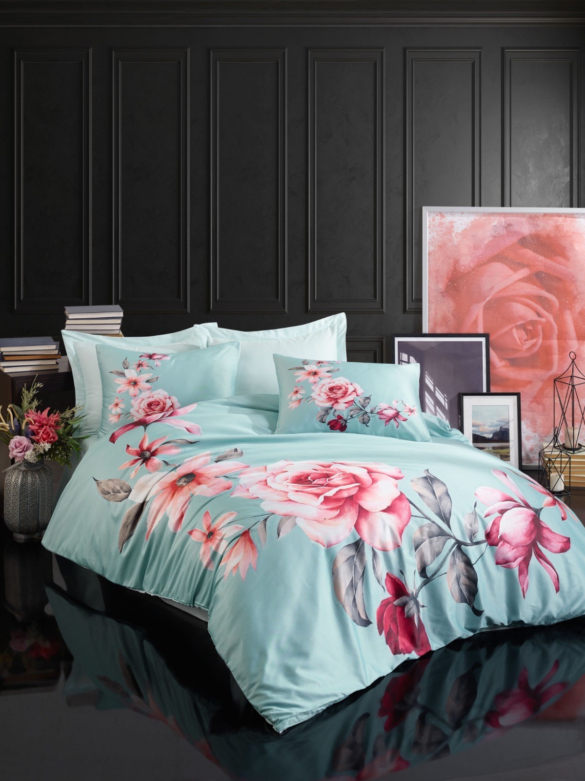 Комплет постелнина L'essentiel Maison 482, 200x220 cm, Шарена