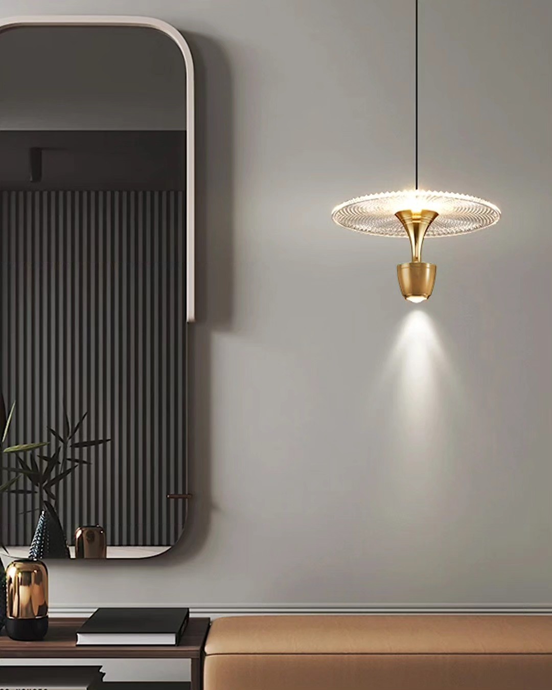 Opviq Luster 2823-1A-03, 120 см, 29 см 1x8W, LED, 800 Lm