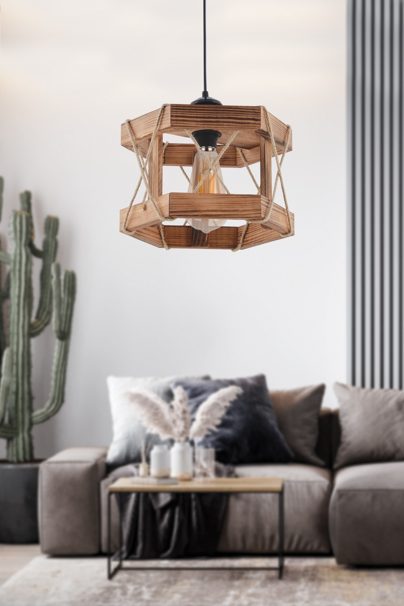 Опвик Сјај Шестоаголен, 65 см26x30 см E27, 40W