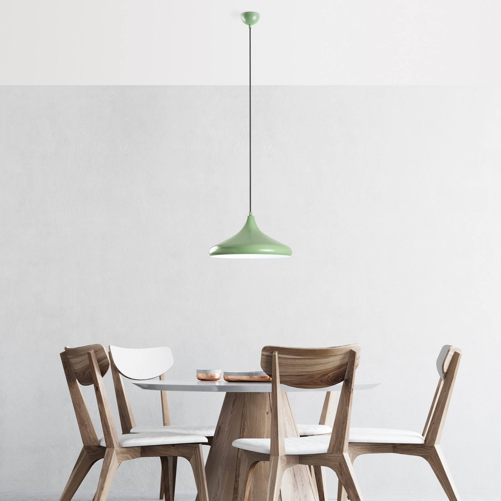 Opviq Luster Eysan, 27-116cm, O35 cm, Зелена