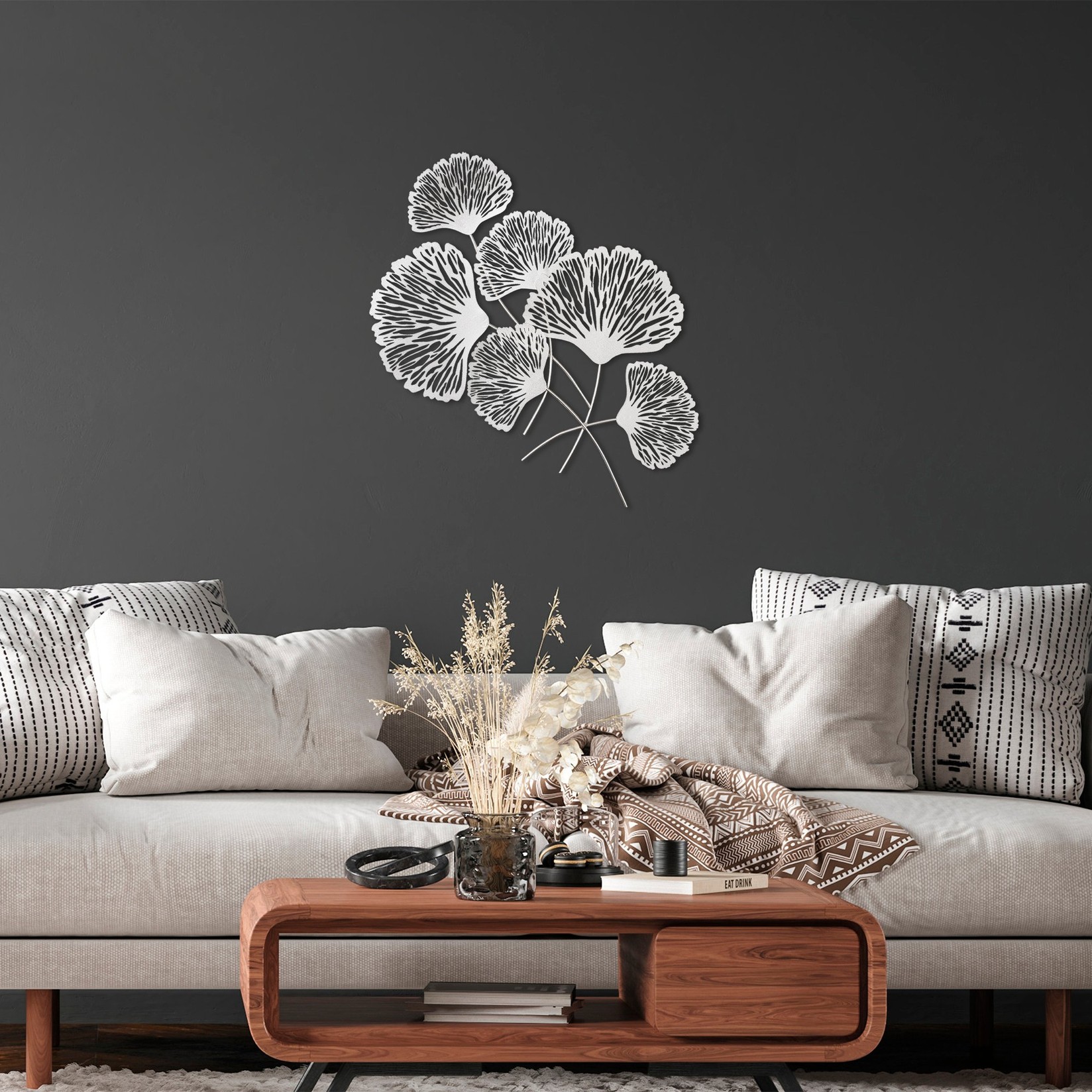 Wallity декорација за dzид Tween, 58x75 см, 1,5 мм, златни бои