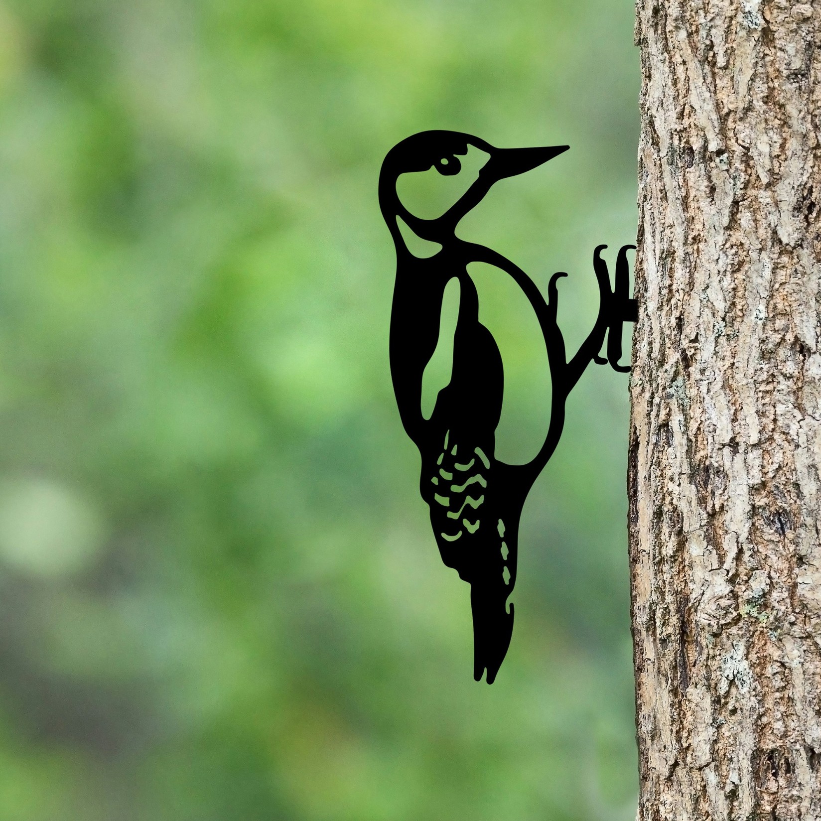 Аберто Дизајн Декоративна фигура Птица на гранка 01, 18x30 см, 1,5 мм