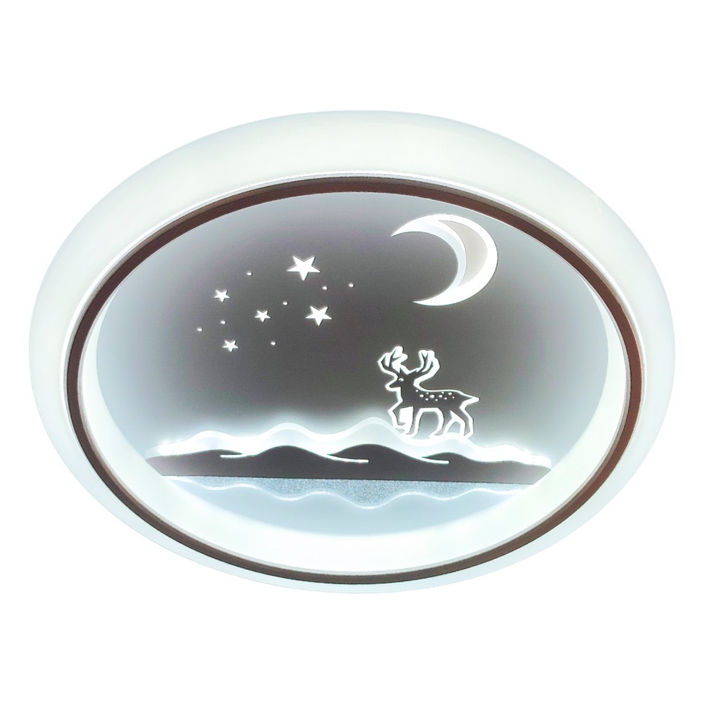 Opviq Luster 1410-09, 50 см 1x100W, LED, 3000K-10000Lm