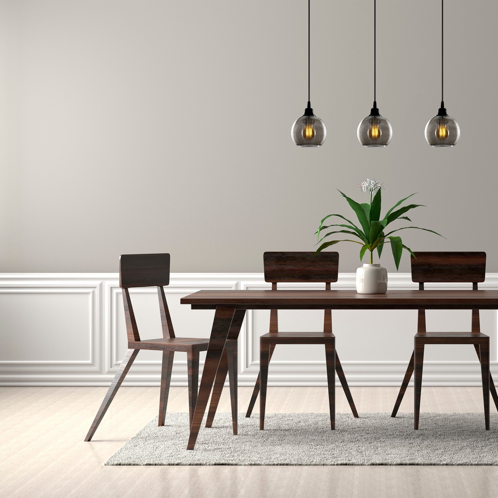 Opviq Luster Smoked-033, 65x65 см