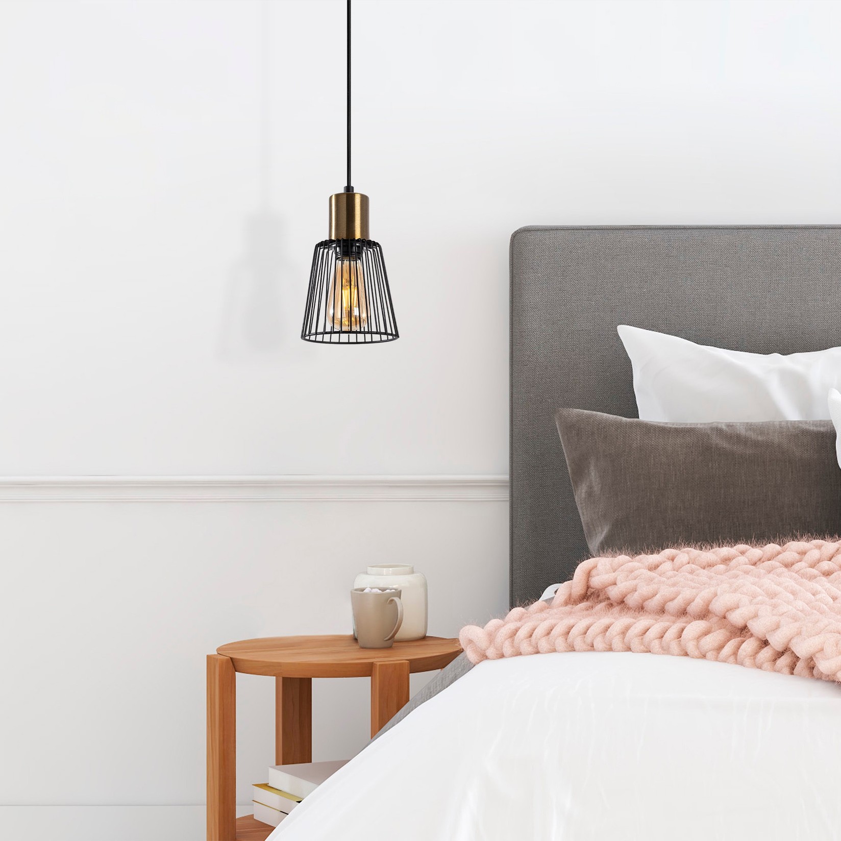 Opviq Luster Kemtel-11850, 16x16x29 см, E27