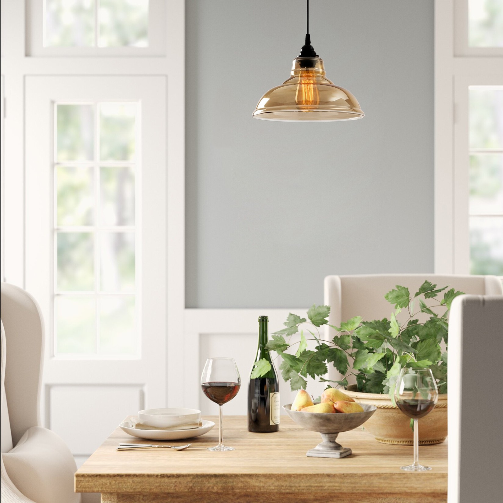 Opviq Luster Dilberay-328-S, 112cm 28x28 cm, E27, 40W, Кафеава