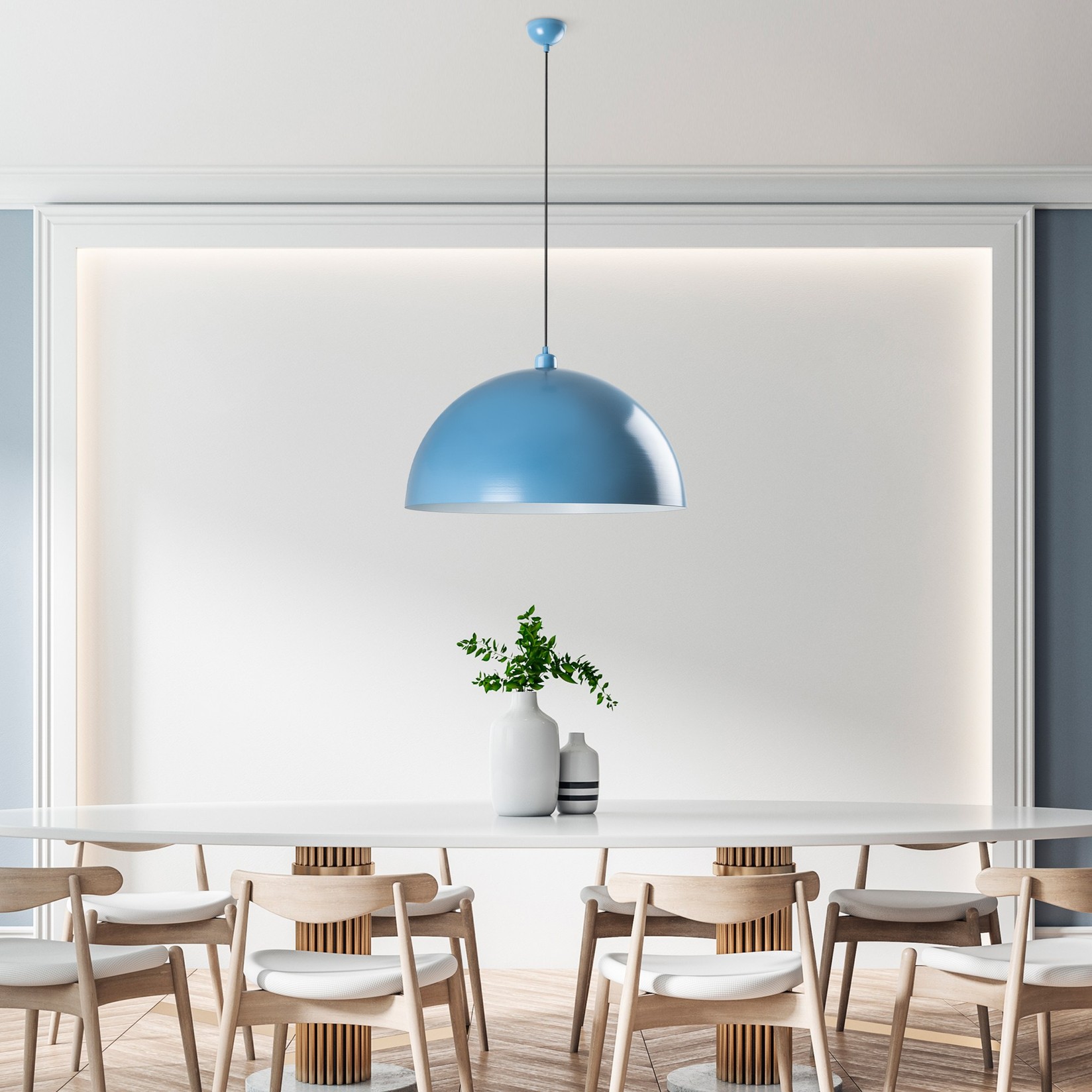 Opviq Luster Kure 236, 45-135 см, O60 см, тиркизна