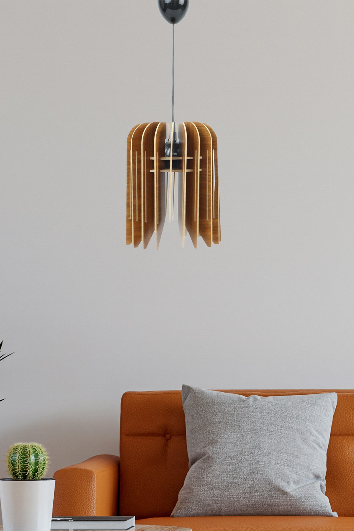 Opviq Luster 211-LK, 65 см, E27, кафеава