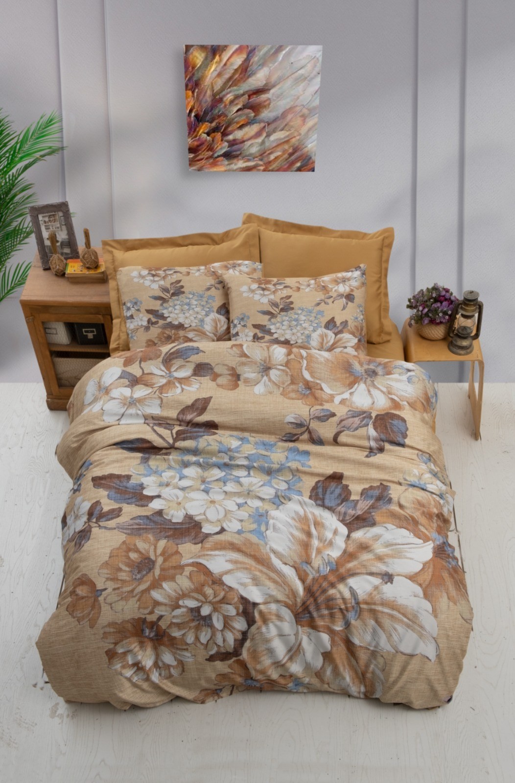 Комплет постелнина L'essentiel Maison 475, 200x220 cm, Шарена