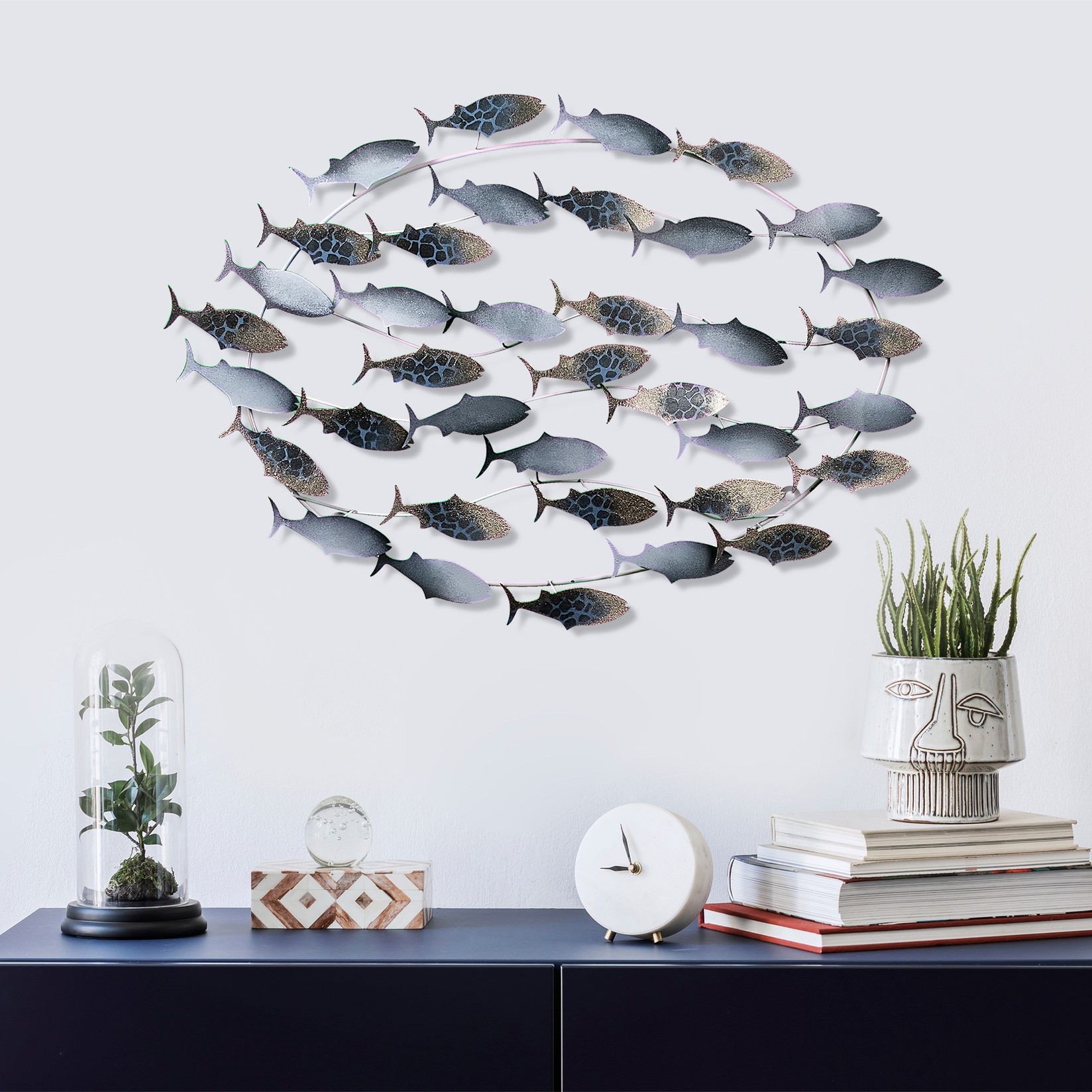 Wallity декорација за dzид со димензии 3, 94x58x4 см, шарена