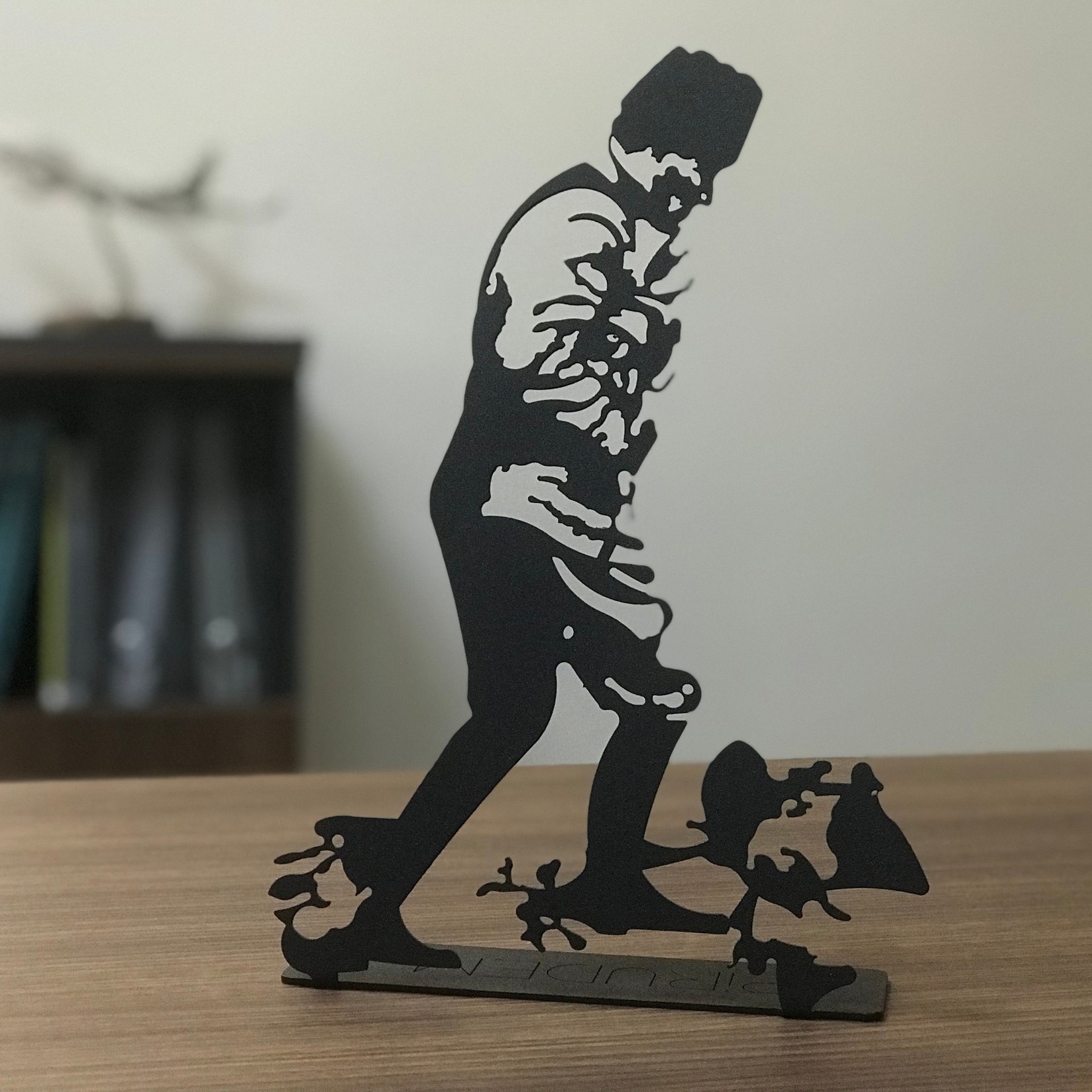 Aberto Design Декоративна фигура Buyuk Taarruz Pod, 20x30 cm, 2 mm, црна