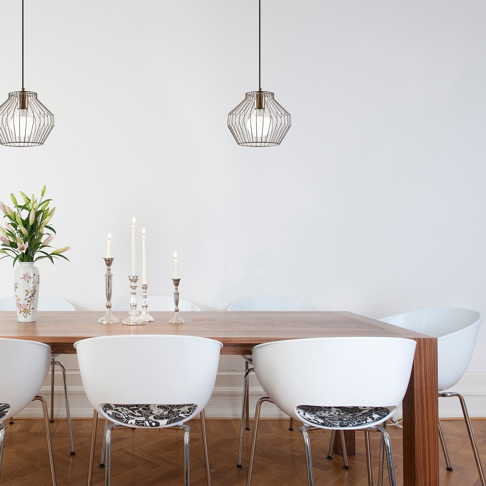 Вазна Opviq Luster-2926, 116 см 25x25 см, црна