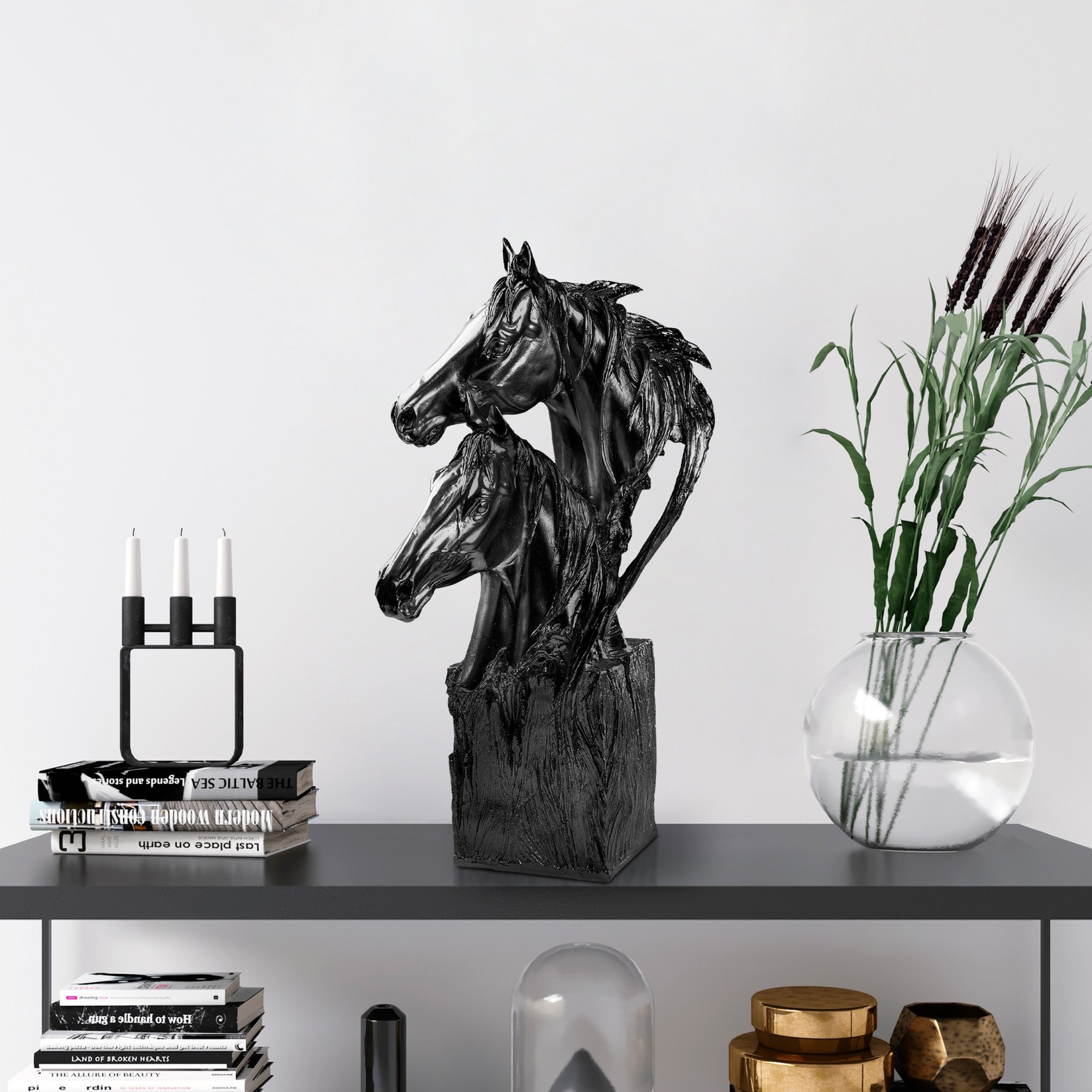 Декоративна фигура на Аберто Дизајн Јак-043-Б, 30x61x30 см