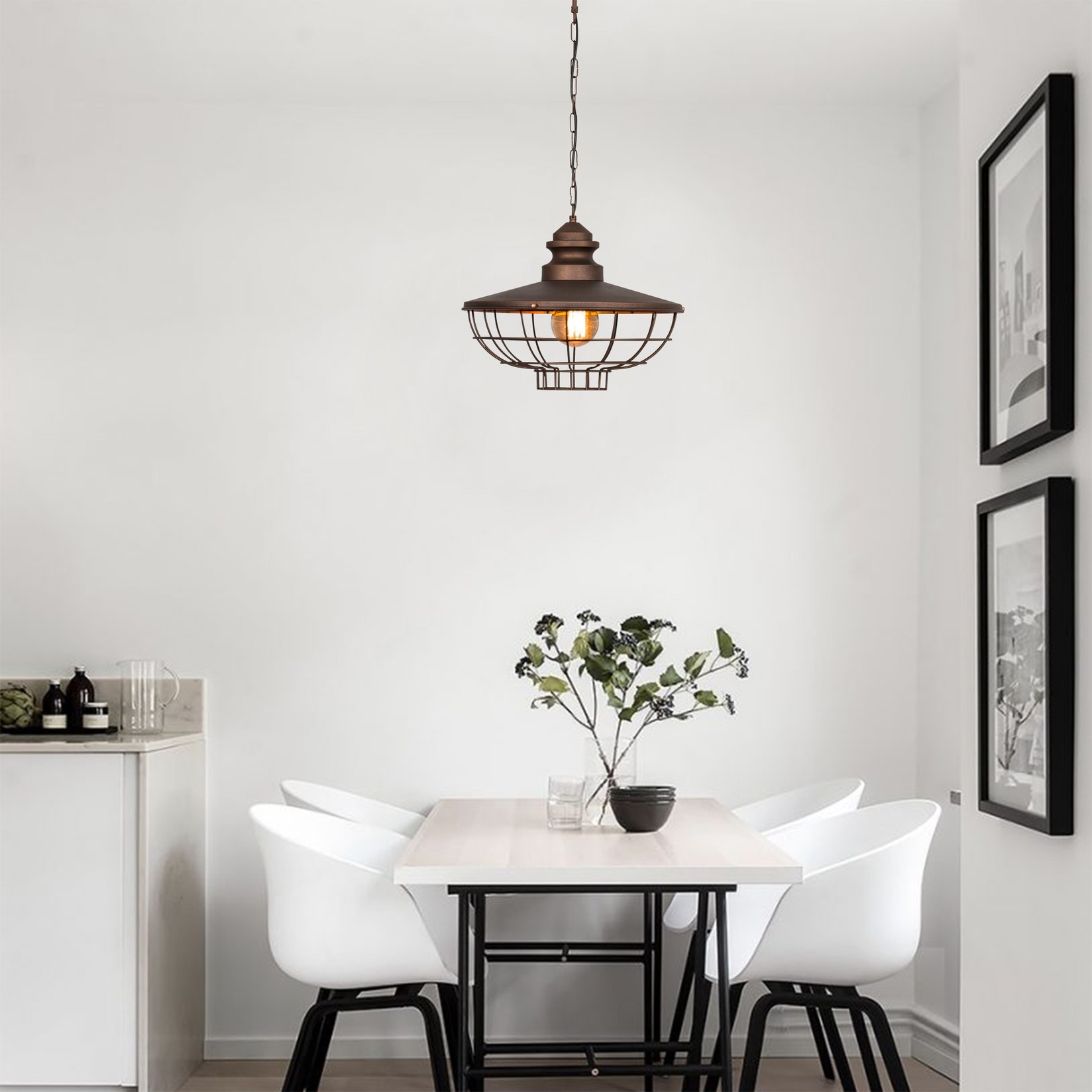 Opviq Chandelier Sivani Tel-MR-635, 44 cm, E27