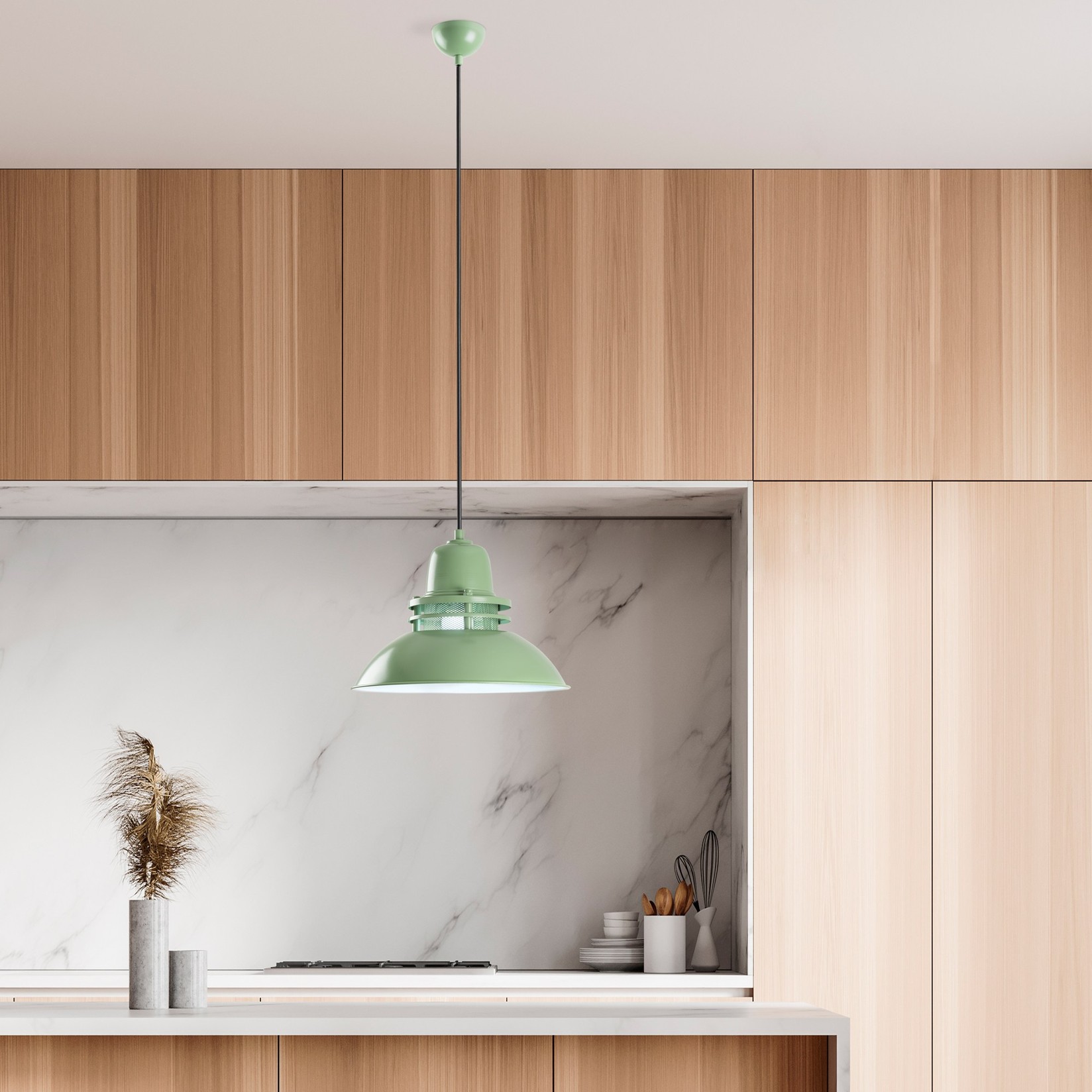 Opviq Luster TIBET-3735-RETRO, 34-123 см, O34 см, E27, IP20, кафеава