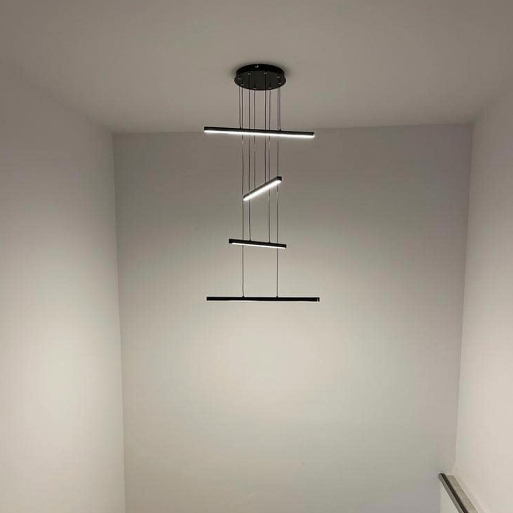 Opviq Luster L1244, 120 см, 66 см, 4x13W, LED, 3000K, 5200 Lm