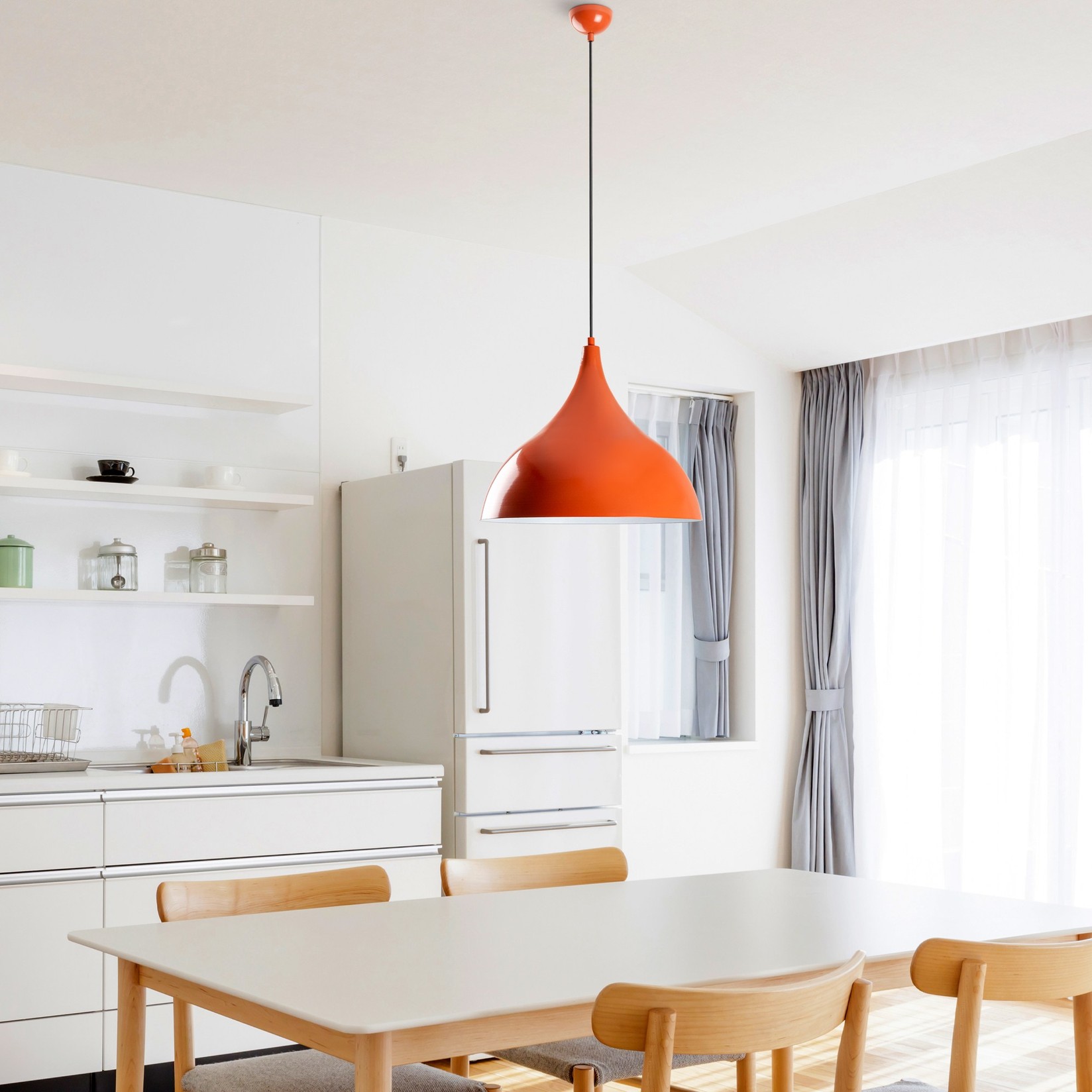 Лустер Opviq Bitlisim, 42-133cm, O41 cm, Портокалова