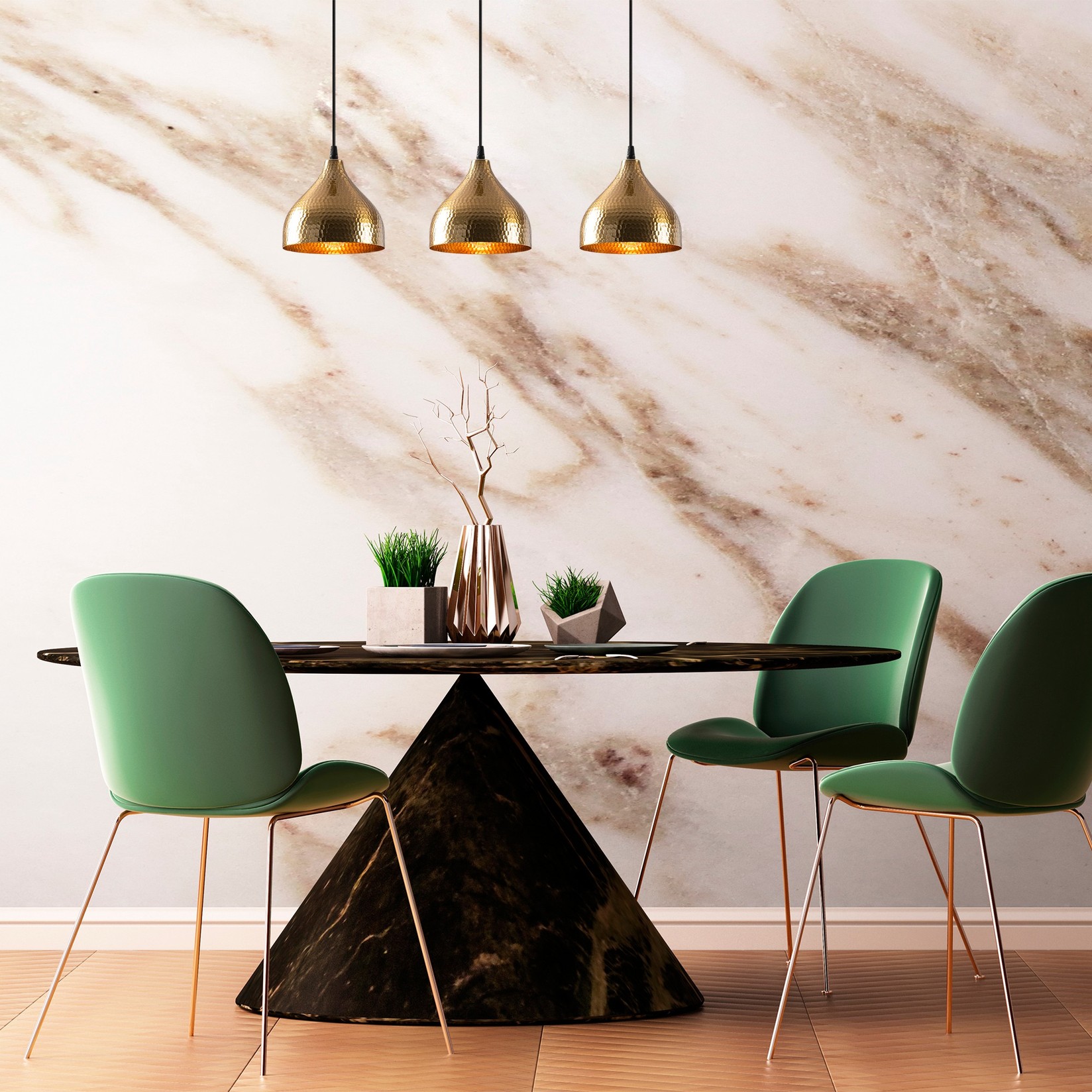 Тетоважа со сјај Opviq-6212, 114 см, 3xE27