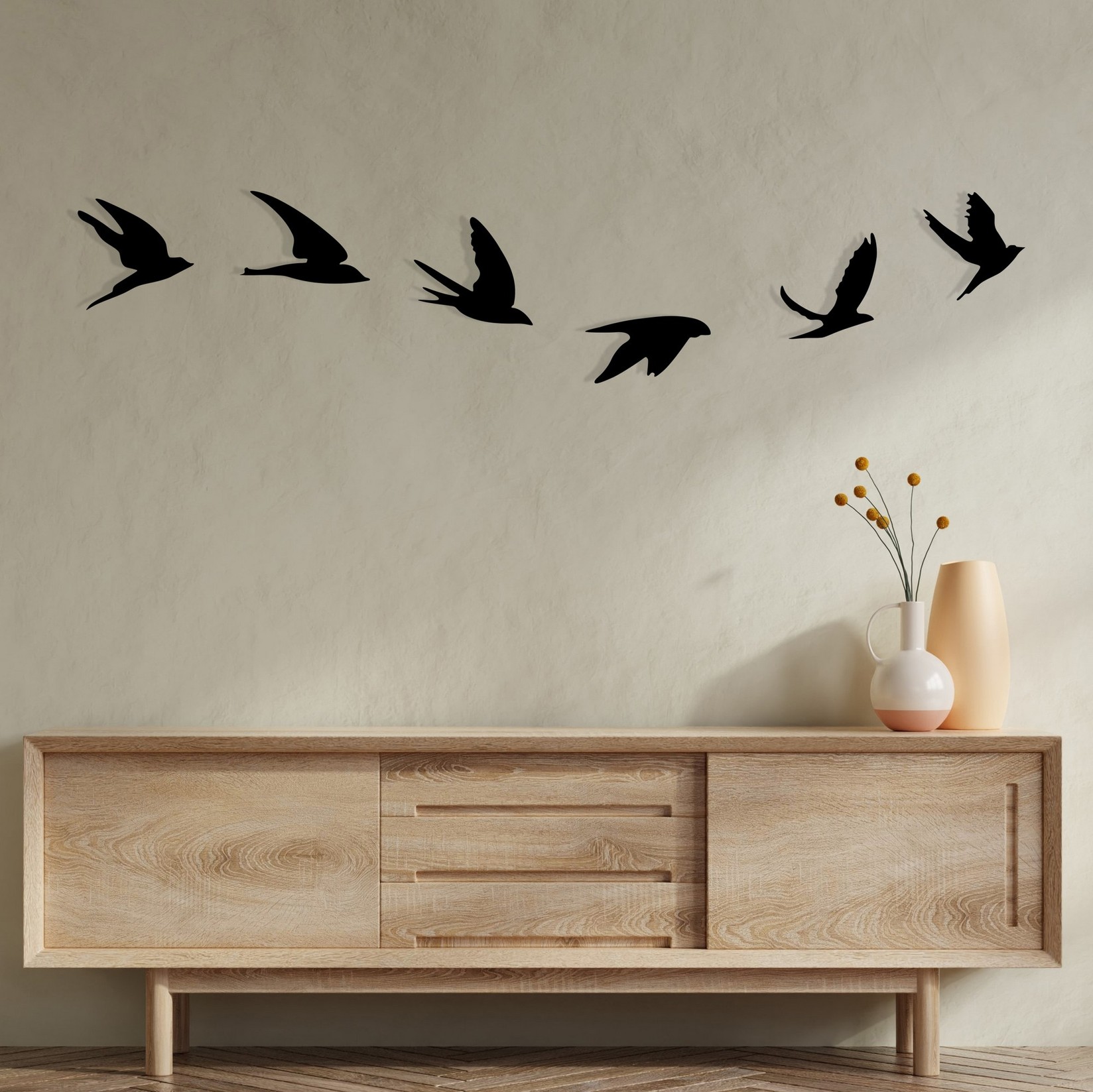 Wallity декорација за dzид Umudo,, 1.2мм, црна