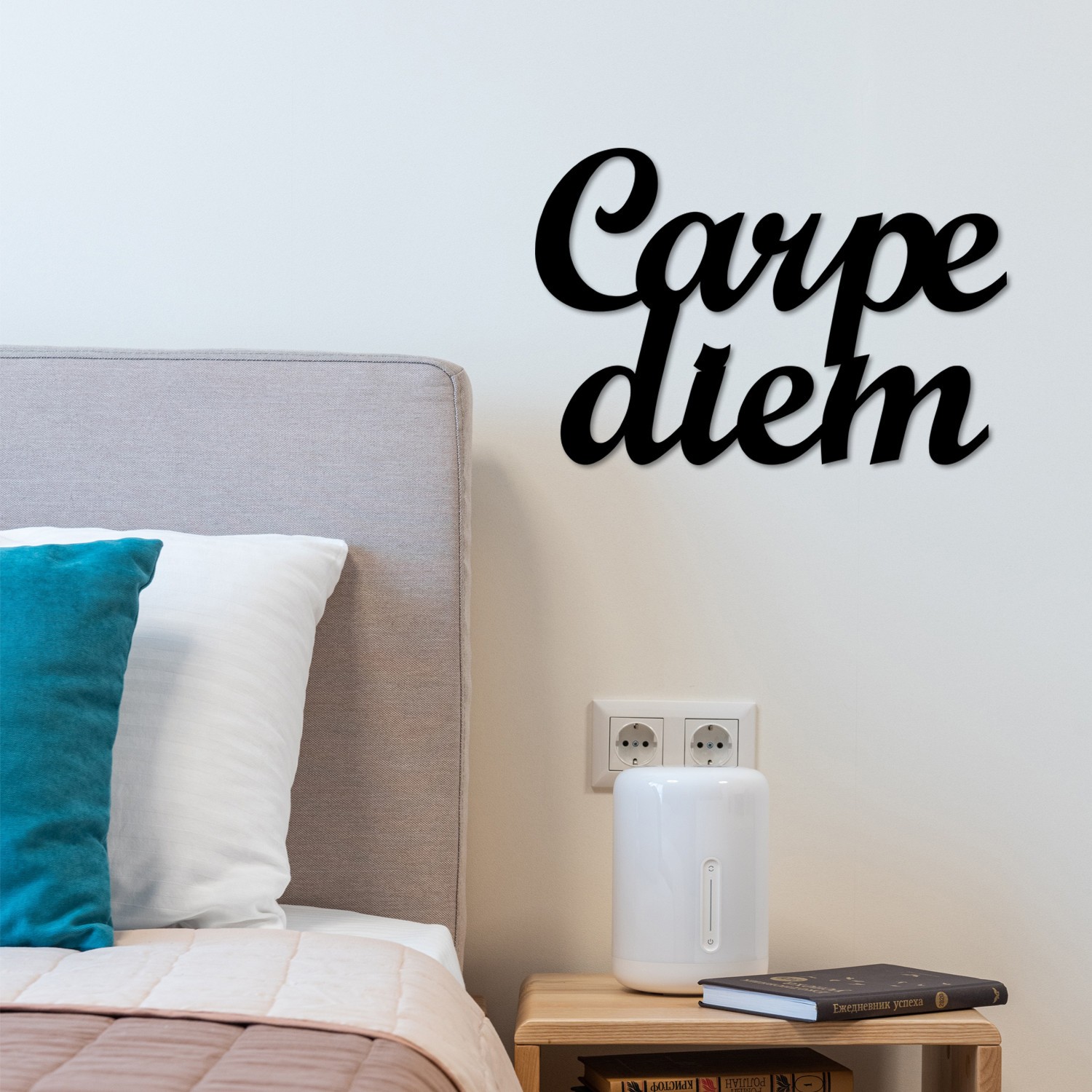 Wallity декорација за dzид Carpediem 1, 50x38 см, 1.2 мм, црна