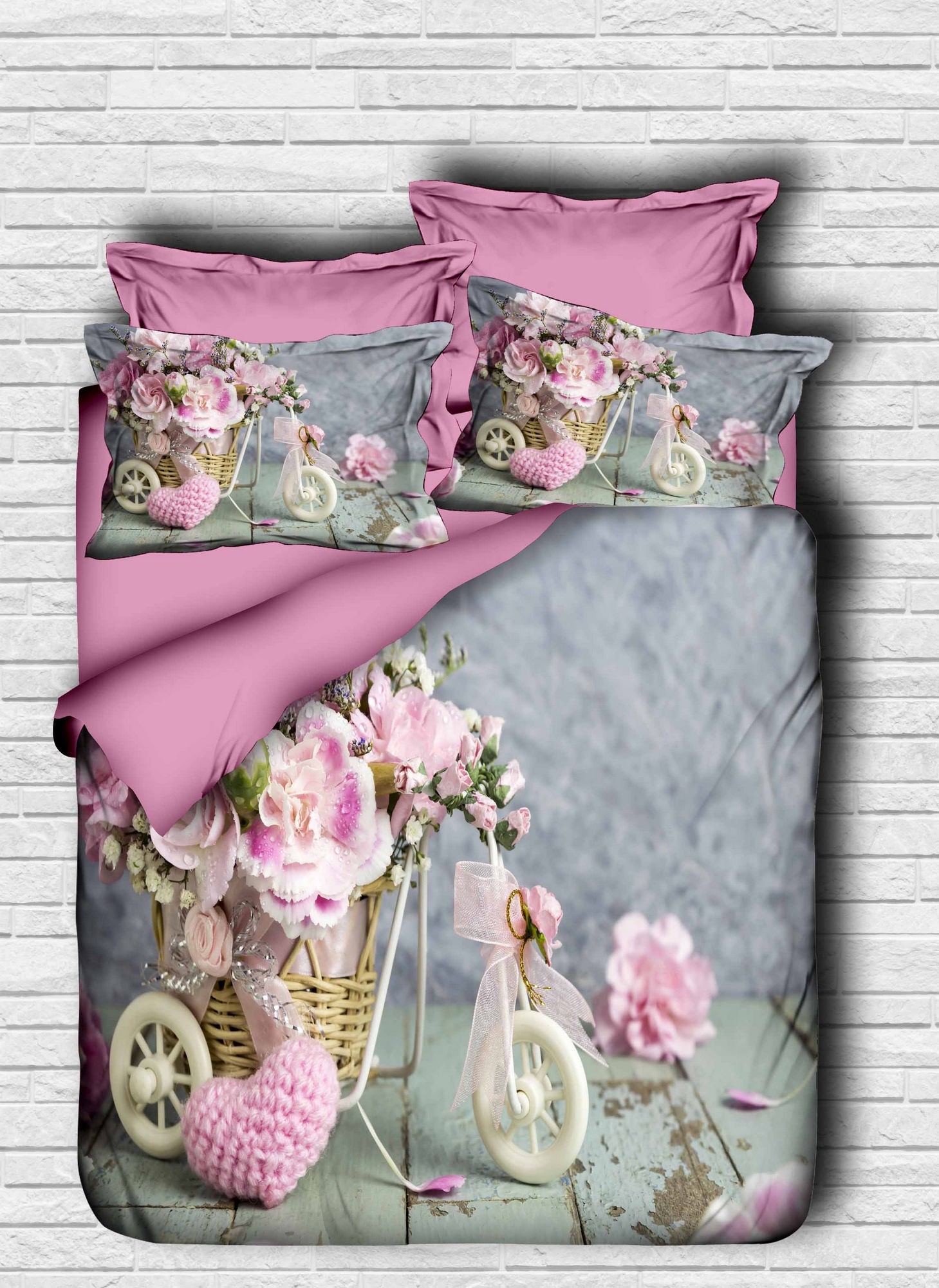 Комплет постелнина L'essentiel Maison 103, 200x220 cm, Шарена