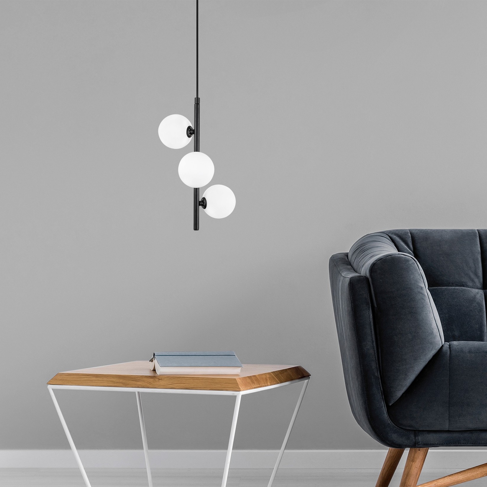 Opviq Luster Domino-11046, 36x36x46 см, златна боја