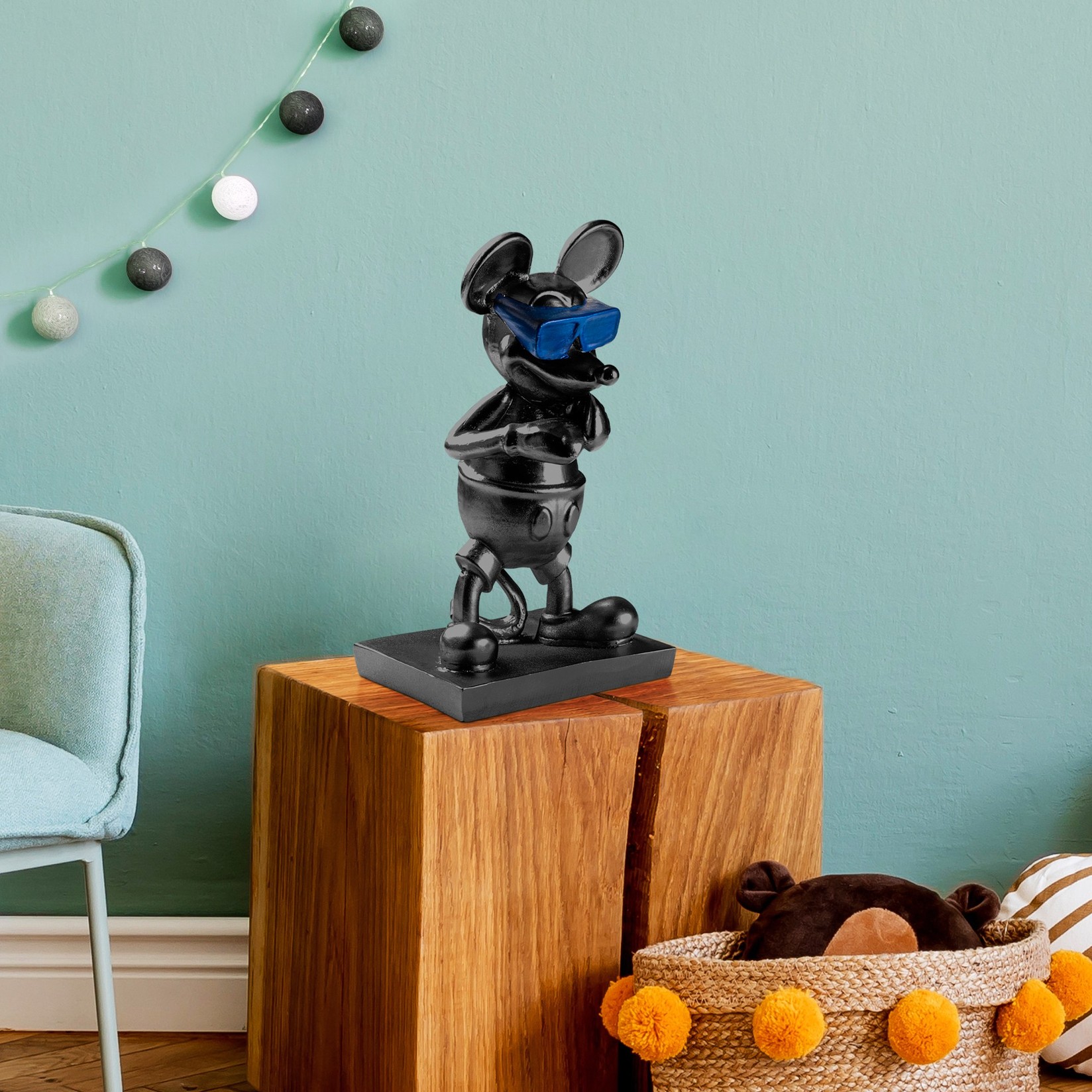 Аберто Дизајн Декоративна фигура Souris-4, 18x32x12 см