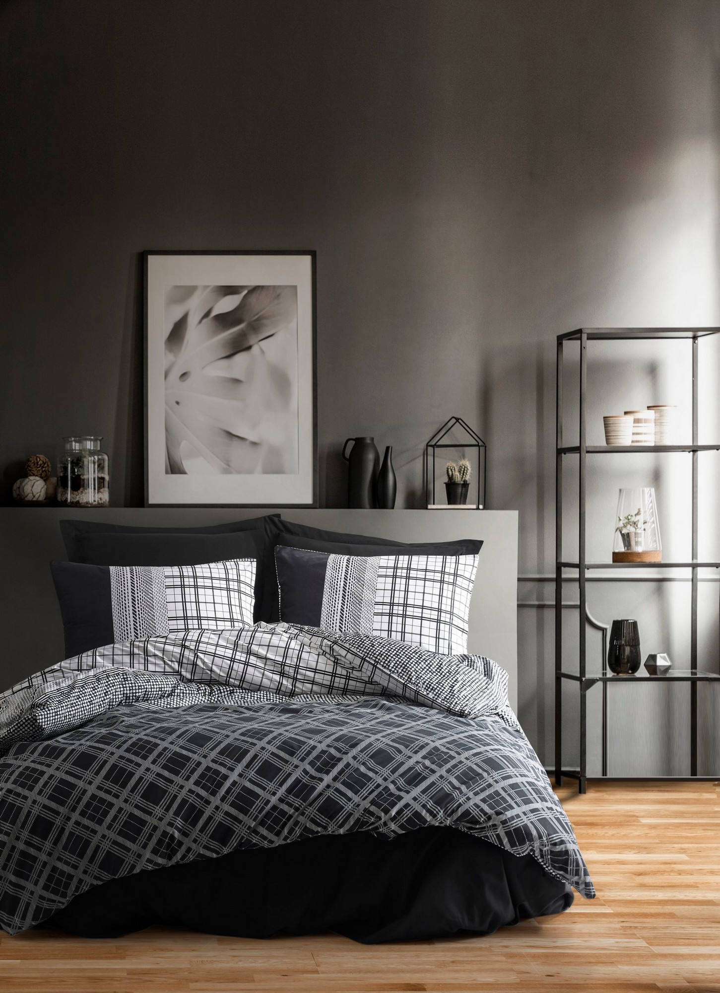 Комплет постелнина L'essentiel Maison Carlos, 200x220 cm, Шарена