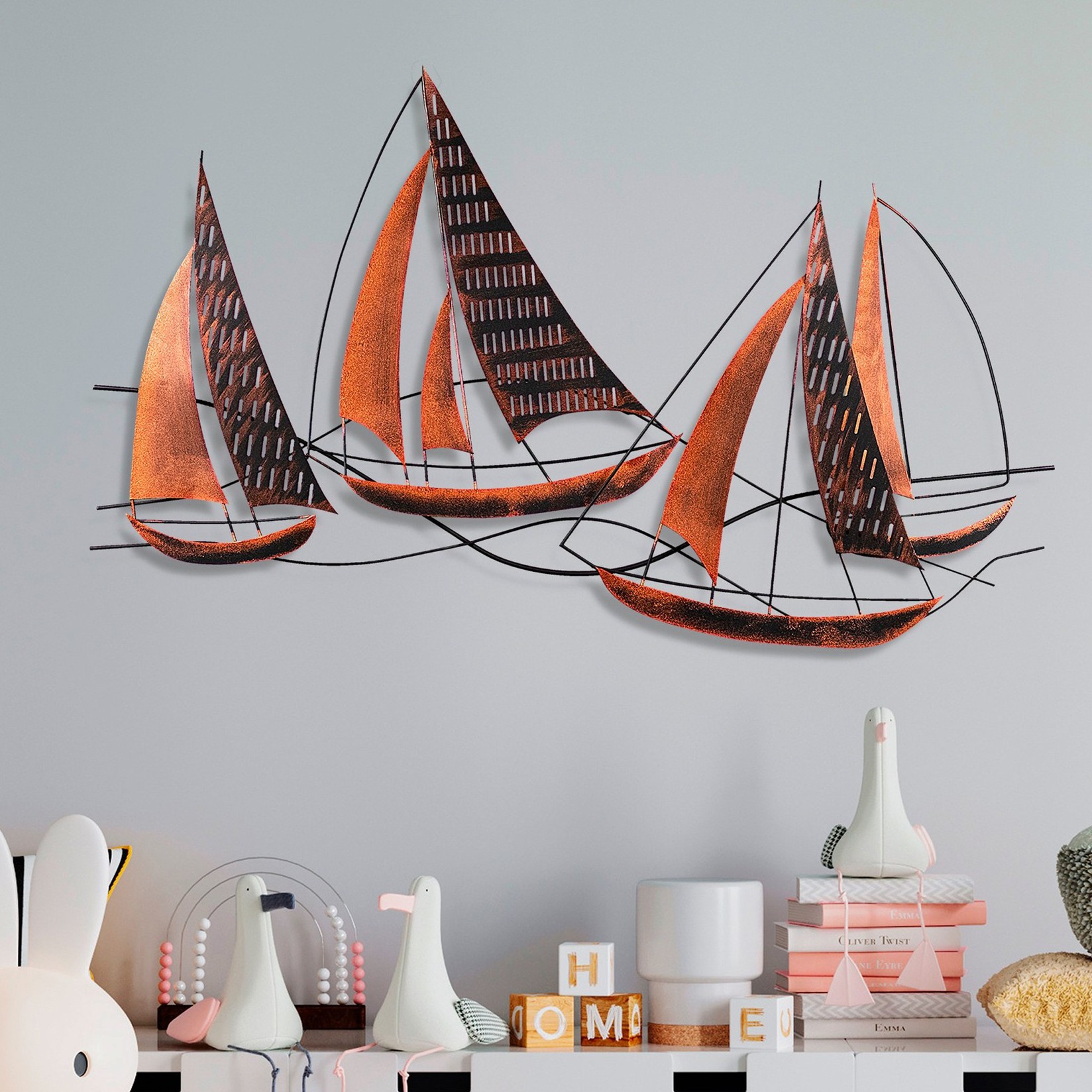 Wallity декорација за dzид Барбарос 3, 125x74x4 см, шарена